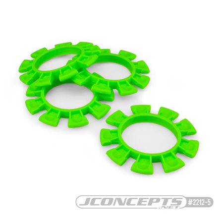 JConcepts - Satellite tire gluing rubber bands - green - fits 1/10th, SCT and 1/8th buggy