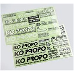 KO Decal White