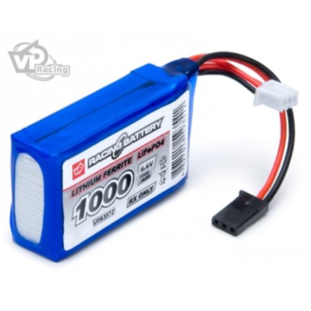 Mottagarbatteri Li-Fe 6,6V 1000mAh