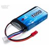 Li-Po Batteri 2S 7,4V 1000mAh 25C JST-RCY (BEC)