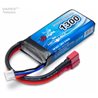 Li-Po Batteri 2S 7,4V 1300mAh 30C T-Kontakt