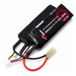 Li-Po Batteri 3S 11,1V 1800mAh 30C Split Airsoft*
