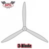 Propeller 15.75x13-3 3-Blad