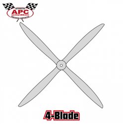 Propeller 15.5x12-4 4-blad