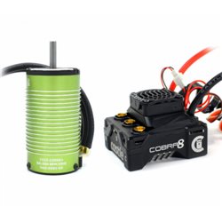 Combo Cobra 8 2-6S ESC &amp, 1515-2200kV Sensored Motor