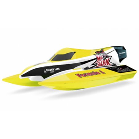 Mad Shark F1 V3 2.4G RTR Borstad Gul