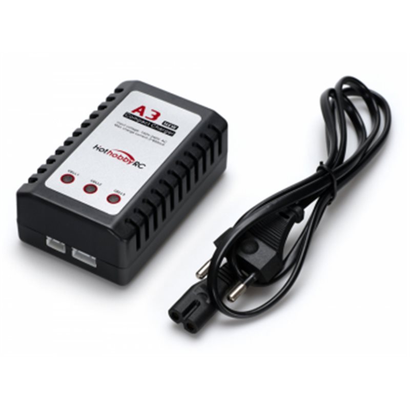 Laddare 2-3S Balans 800mA Li-Po/Li-Ion 240v* Utgått