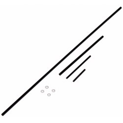 A-Mast set med 4 metallringar Force-2 60