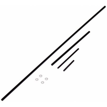 A-Mast set med 4 metallringar Force-2 60