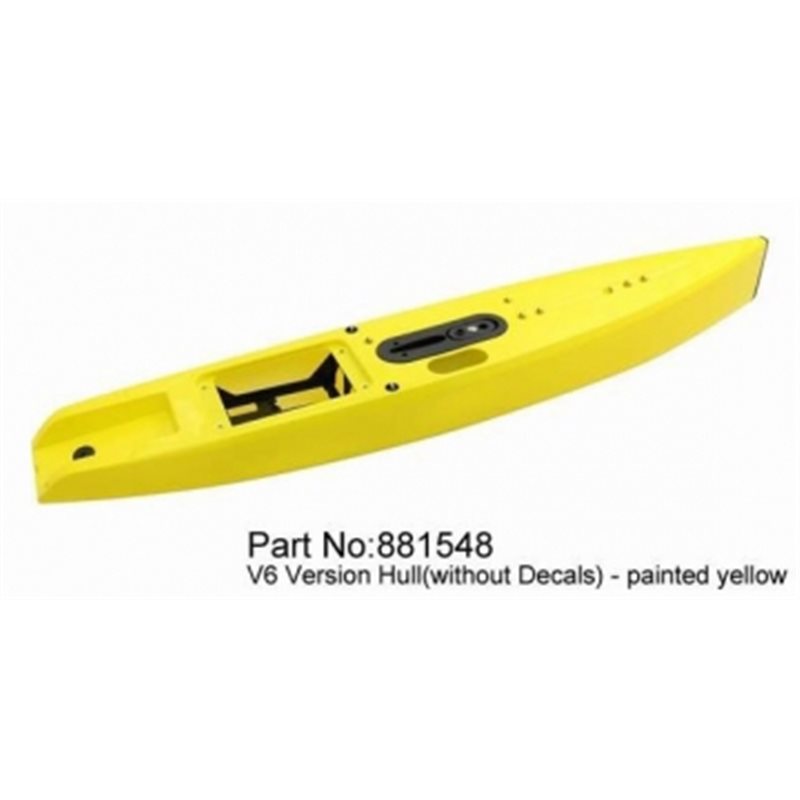 Skrov DragonForce 65 V6 Gul