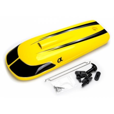 Däckkåpa med tillbehör Alpha Gul 
