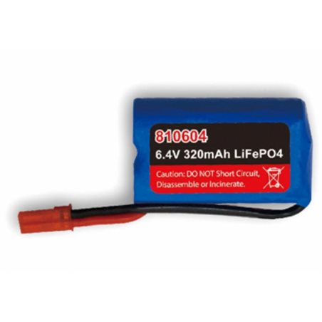 Li-Fe Battery 2S 6,4V  320mAh Magic Vee/Cat  V5 DISC. (Replaced by #810606)