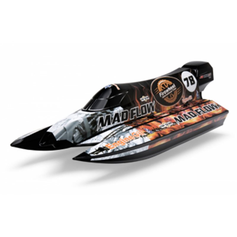 Mad Flow V3 F1 Katamaran Brushless &amp, Li-Po RTR