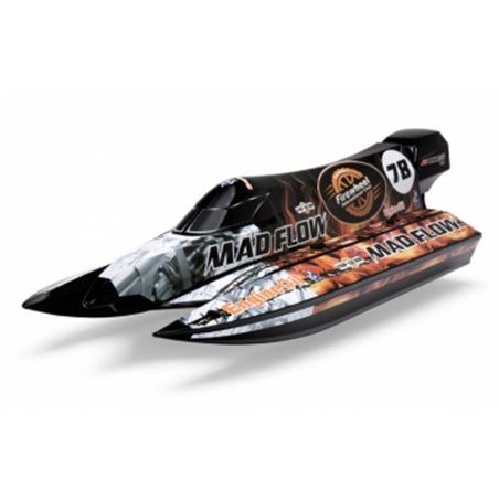 Mad Flow V3 F1 Katamaran Brushless &amp, Li-Po RTR