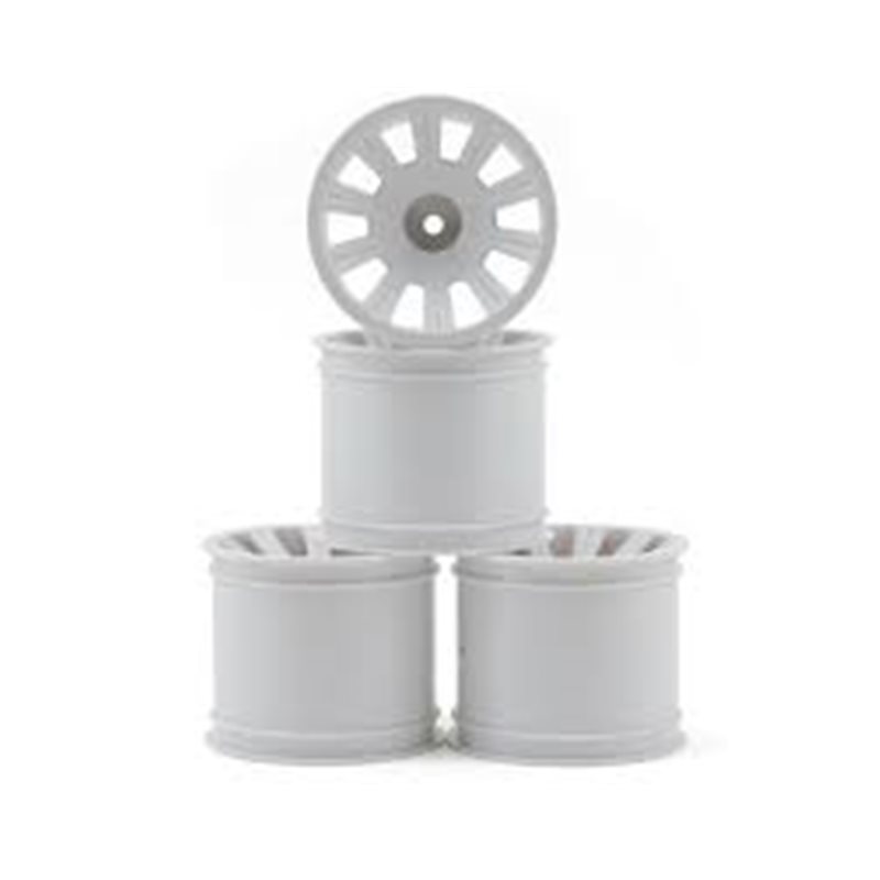 Rulux-T4 rear wheel- standard axle- white