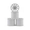 Rulux-T4 rear wheel- standard axle- white