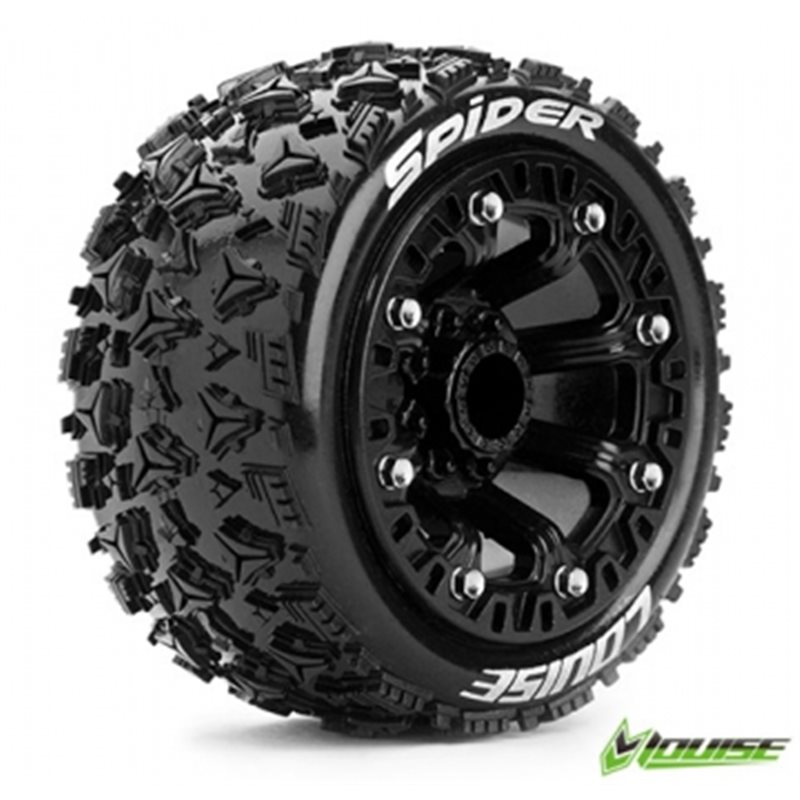 Däck &amp, Fälg ST-SPIDER 2,2" Svart Soft (2)