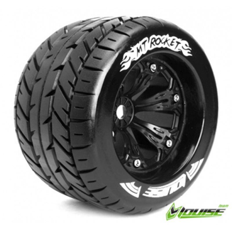 Tire &amp, Wheel MT-ROCKET 3,8 Black 0-Offset (2)