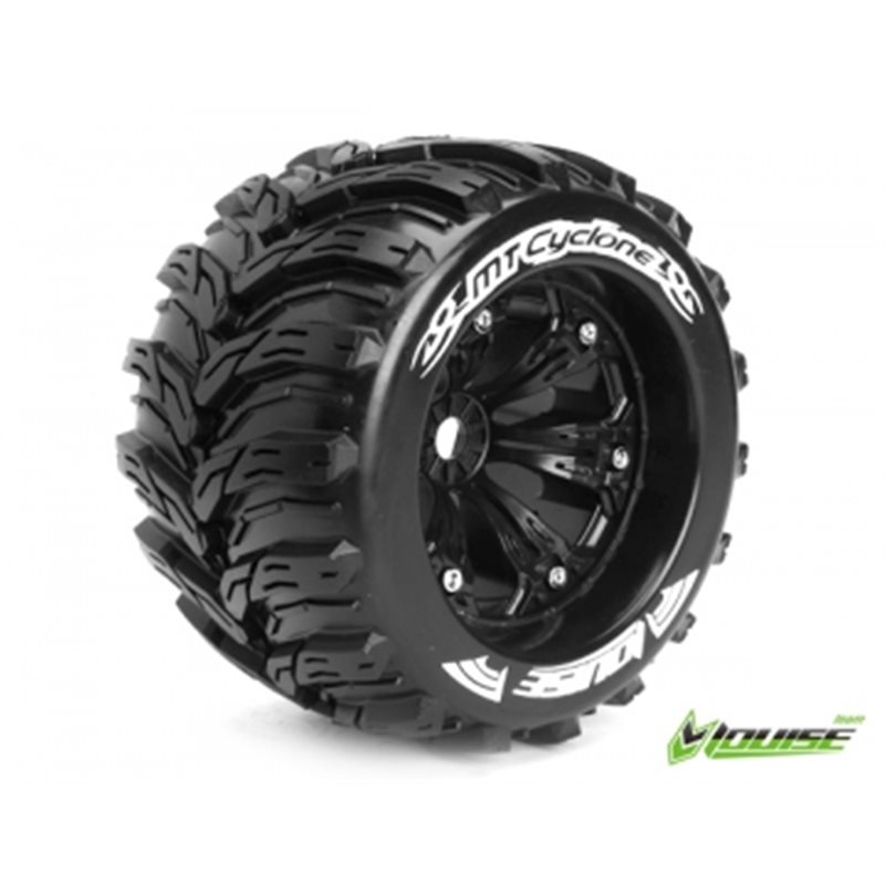 Tire &amp, Wheel MT-CYCLONE 3,8 Black 0-Offset (2)