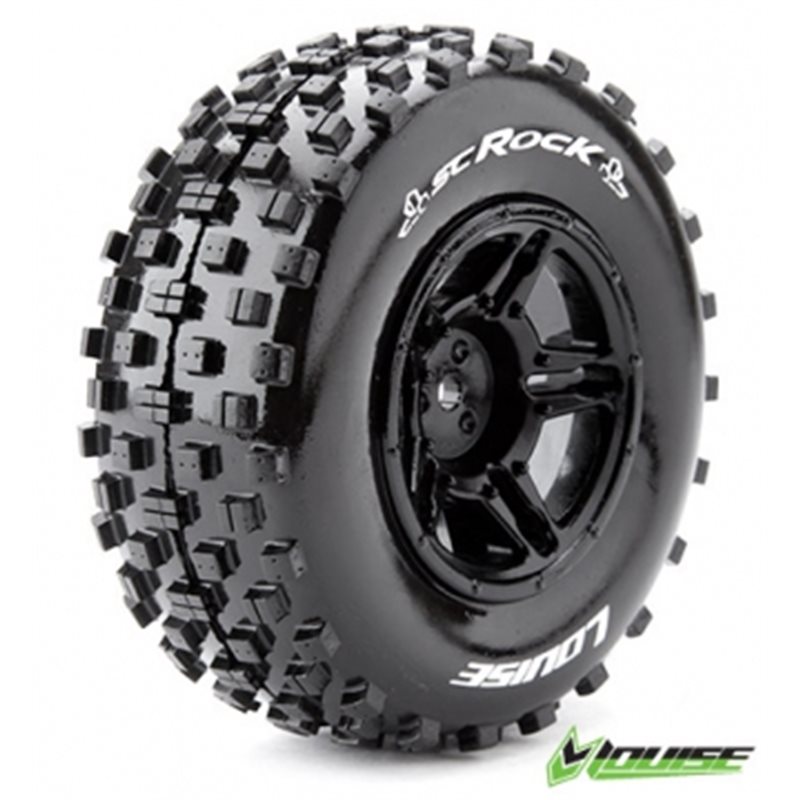 Däck &amp, Fälg SC-ROCK 2WD Fram (2)*
