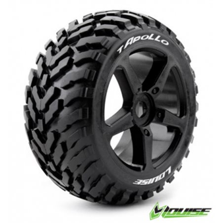 Däck &amp, Fälg T-APOLLO 1/8 Truggy Sport (2)*
