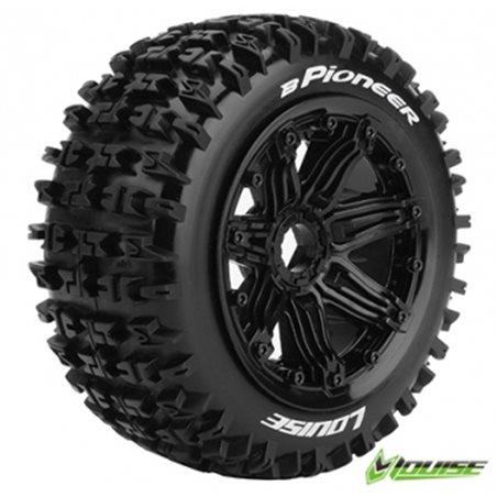 Däck &amp, Fälg B-PIONEER LS Buggy Front (24mm Hex) (2)
