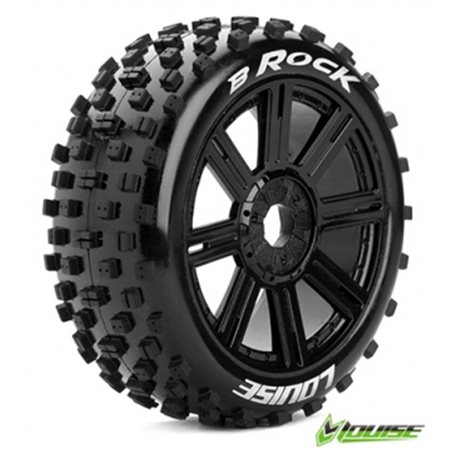 Tire &amp, Wheel B-ROCK 1/8 Buggy Sport (2)