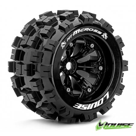 Däck &amp, Fälg MT-MCROSS 3,8" Svart 0-offset (2)