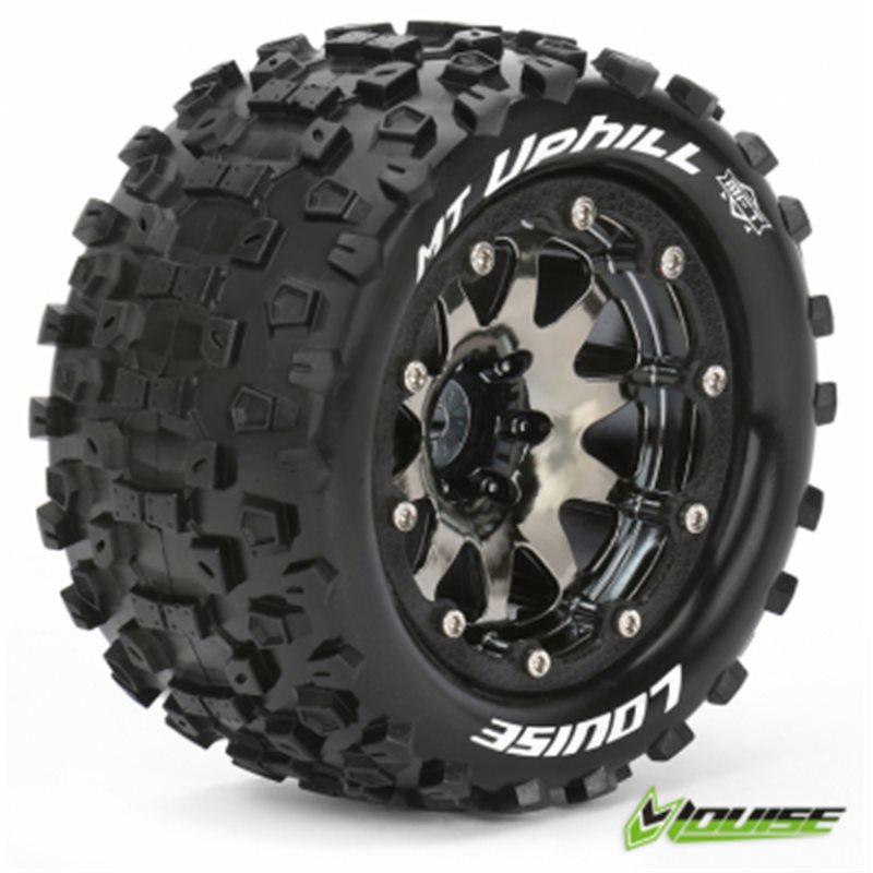Däck &amp, Fälg MT-UPHILL 1/10 Sv.krom Beadlock (0) Soft MFT (2)*