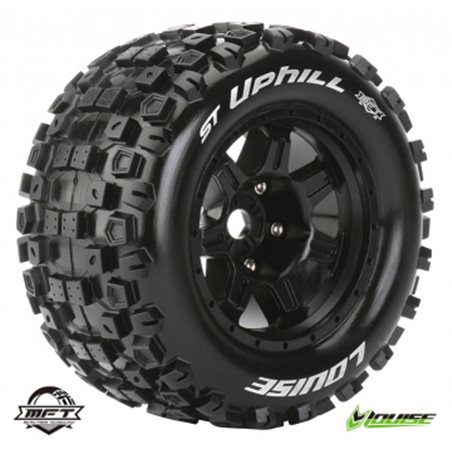 Däck &amp, Fälg ST-UPHILL 3,8" Svart MFT 1/2-Offset (2)