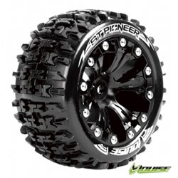 Däck &amp, Fälg ST-PIONEER 2,8" Svart 1/2-Offset (2)*