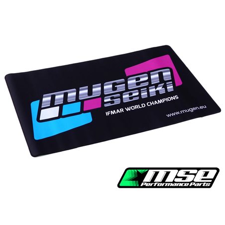 Mugen Seiki Pit Mat EU design Black 98x60cm