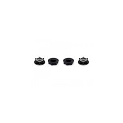 WHEEL NUT CLOSED END LIGHWEIGHT 1/8 BLACK