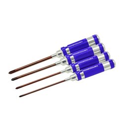 PHILLIPS SCREWDRIVER SET 3.5, 4.0, 5.0 & 5.8 X 120MM  4PCES