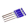 PHILLIPS SCREWDRIVER SET 3.5, 4.0, 5.0 & 5.8 X 120MM  4PCES