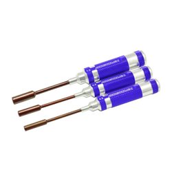 NUT DRIVER SET 4.5 5.5 & 7.0 X 100MM  3PCES