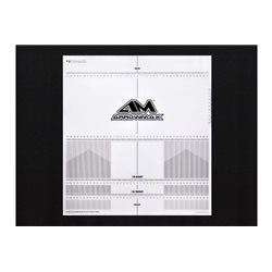 PLASTIC SETUP BOARD DECAL FOR 1:8 OFFROAD & TRUGGY