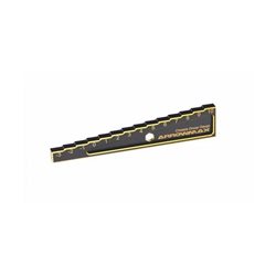 CHASSIS DROOP GAUGE 3 TO 10 MM FOR 1:10 CARS (10MM) BLACK GOLDEN