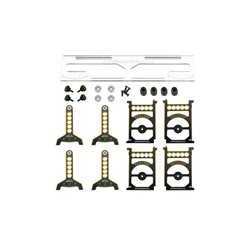 SET-UP SYSTEM 1/10 TOURING CARS WITH BAG BLACK GOLDEN LIMITED EDITION