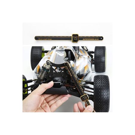 SHOCK LENGHT GAUGE BLACK GOLDEN