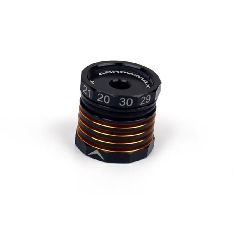 20-30MM ADJUSTABLE RIDE HEIGHT JAUGE BLACK GOLDEN