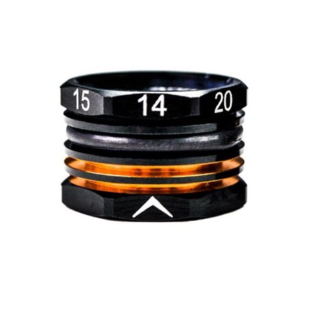 14-20mm Adjustable Ride Height Gauge Black Golden 