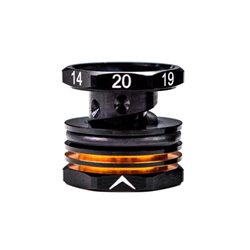 14-20mm Adjustable Ride Height Gauge Black Golden 