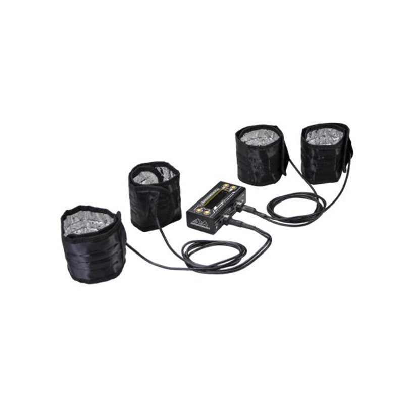 AM Tyre Warmer (1/8th) & Batt Warmer With Bag Black Golden