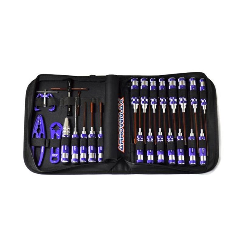 AM TOOLSET FOR ONROAD (25PCS) WITH TOOLS BAG