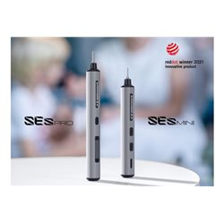 SES Mini Electric Screwdriver With Alu Case (28 in 1) Space Gray