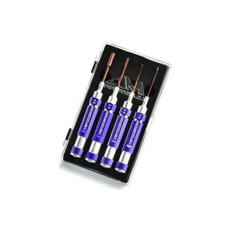 MINI TOOLSET 4 PIECES WITH PLASTIC CASE