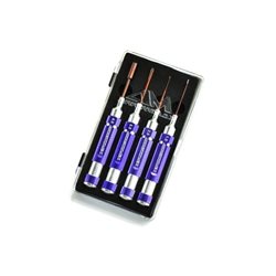 MINI TOOLSET 4 PIECES WITH PLASTIC CASE