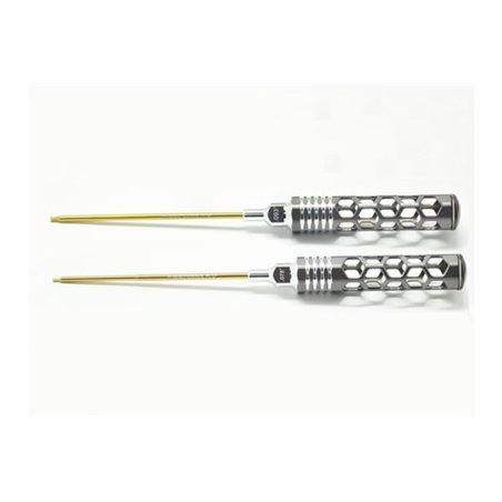 BALL DRIVER  SET.078, .093, X 120MM  2PCES  HONEYCOMB