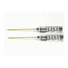 BALL DRIVER  SET.078, .093, X 120MM  2PCES  HONEYCOMB
